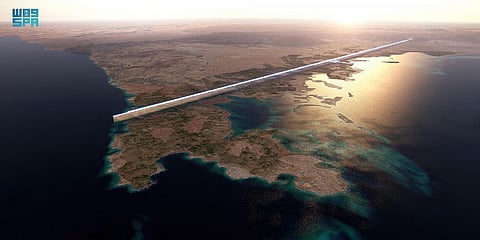 "ذا لاين".. ترجمة واقعية لتطلعات رؤية 2030 بالمحافظة على البيئة