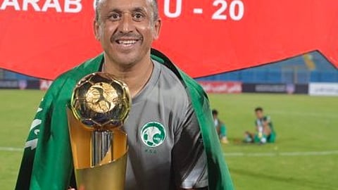 مدير المنتخب السعودي لكرة القدم لدرجة الشباب علي الحسينان