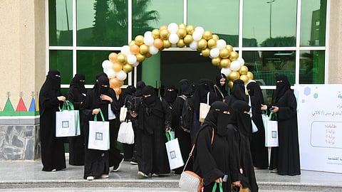 جامعة الملك خالد ترحب بالطالبات مع انطلاق العام الجامعي