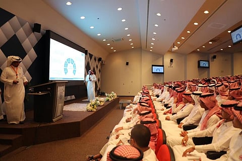 برنامج تعريفي تفاعلي للمقبولين بجامعة الملك سعود