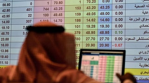 مؤشر الأسهم السعودية يغلق منخفضًا عند 10540.72 نقطة