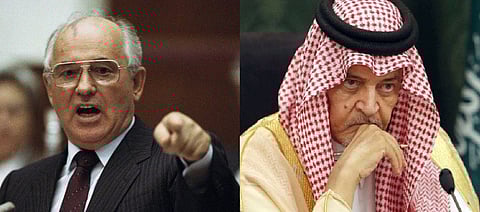"لو كان لديّ رجل كسعود الفيصل".. مقولة غورباتشوف التي يتذكّرها العالم اليوم
