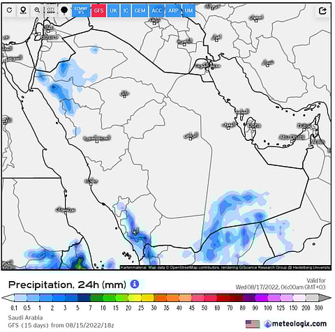 الأمطار الصيفية