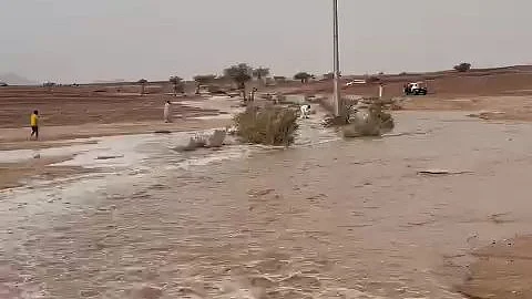 شاهد.. الأمطار تغمر السليل والرين والقصيم وحائل وشمال شقراء