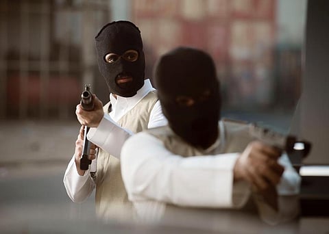 أرشيفية لرجال مكافحة المخدرات
