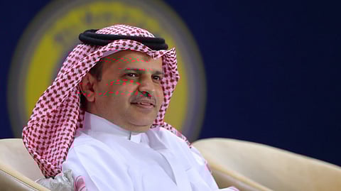 رئيس نادي النصر مسلي آل معمر