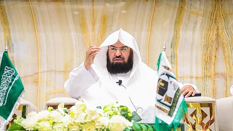 الرئيس العام لشؤون الحرمين عبدالرحمن السديس