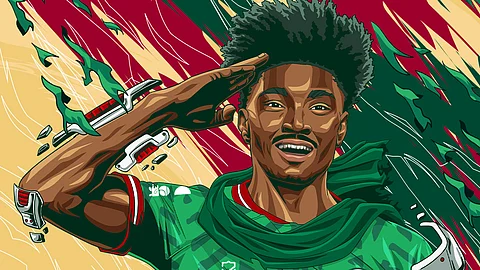 اللاعب البرازيلي فيكتور سانتوس
