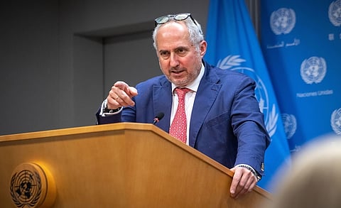 المتحدّث باسم منظمة الأمم المتحدة ستيفان دوجاريك