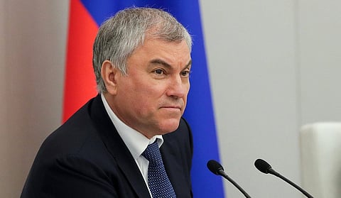 رئيس مجلس الدوما الروسي فياتشيسلاف فولودين