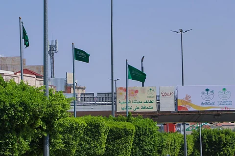 شاهد.. الطائف تتزين بالورود بمناسبة اليوم الوطني.. وعروض جوية تجذب الأهالي