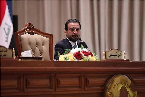 رئيس مجلس النواب العراقي محمد الحلبوسي
