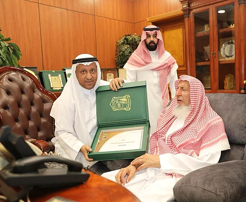 مفتي المملكة يستقبل مدير الإعلام والاتصال المؤسسي ويشيد بالمنجزات المتحققة