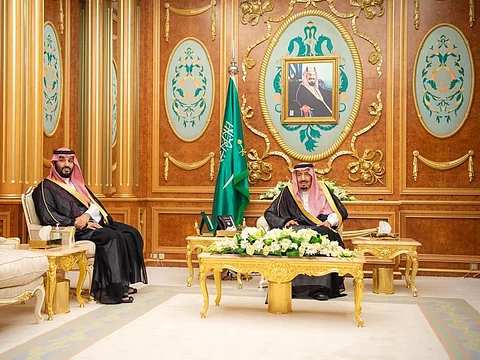 خادم الحرمين الشريفين الملك سلمان وولي العهد الأمير محمد بن سلمان -حفظهما الله-