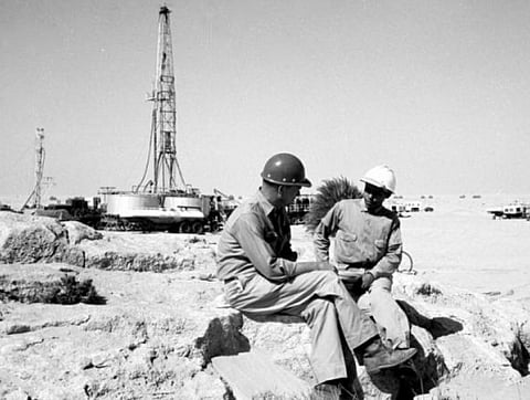 عام 1938 حفر البئر الاختبارية الأولى في الظهران
