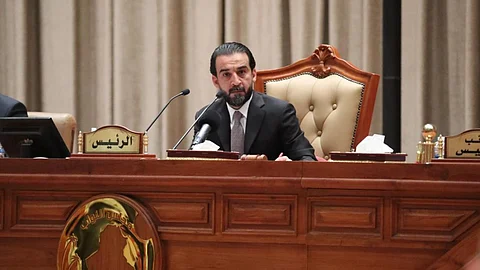 رئيس البرلمان العراقي محمد الحلبوسي