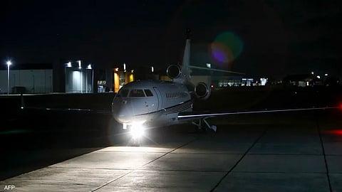 صورة أرشيفية لطائرة خاصة