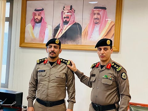 "الشهري" إلى رتبة "عقيد" بشرطة محافظة رابغ