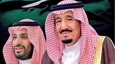 الملك سلمان وولي العهد محمد بن سلمان -حفظهما الله-