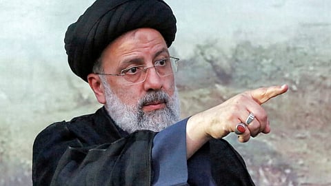 الرئيس الإيراني إبراهيم رئيسي