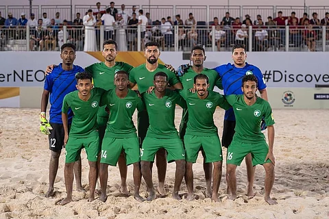 المنتخب السعودي الأول لكرة القدم الشاطئية
