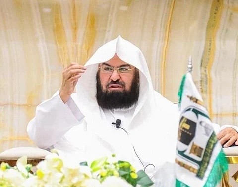 الرئيس العام لشؤون الحرمين الشريفين عبدالرحمن السديس