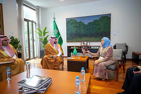 وزير الثقافة يلتقي بوزيرة السياحة والفنون الماليزية