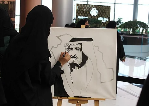 "موارد الرياض" يشارك المجتمع الخارجي فرحتهم باليوم الوطني 92