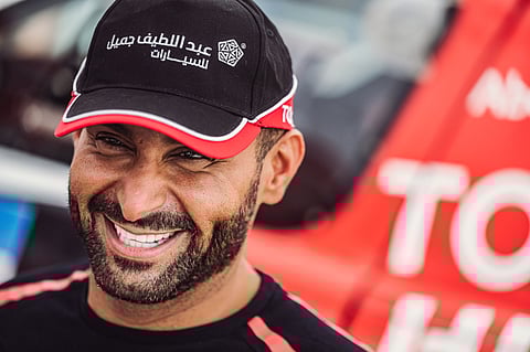 السائق العالمي السعودي يزيد بن محمد الراجحي