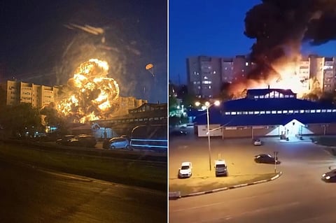 الطائرة الروسية المحطمة