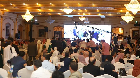 جانب من احتفال الجالية الأردنية في السعودية باليوم الوطني 92