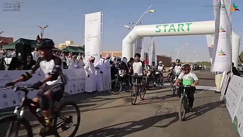 محافظة مرات تحتفل باليوم الوطني بسباق للدراجات بمشاركة خليجية