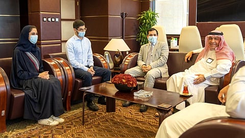 "جامعة الأمير محمد بن فهد" تكرّم الطلاب الفائزين في "هاكاثون أوكساچون"