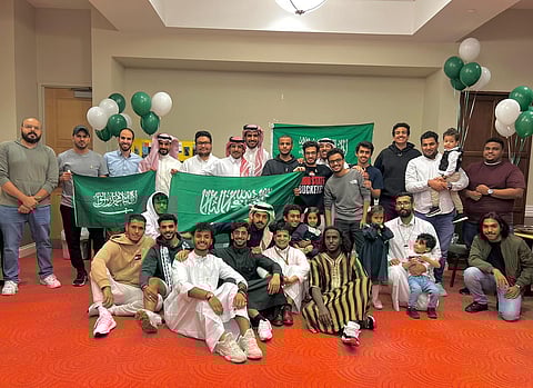 النادي السعودي في جامعة أوهايو الأمريكية يحتفل باليوم الوطني الـ 92