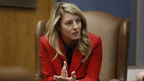 وزيرة الخارجية الكندية ميلاني جولي