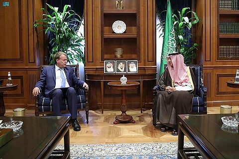 "الجبير" يستقبل سفير ألمانيا لدى المملكة