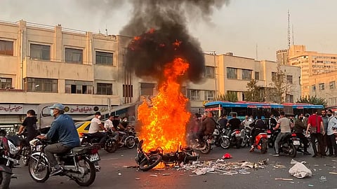 الاحتجاجات في طهران