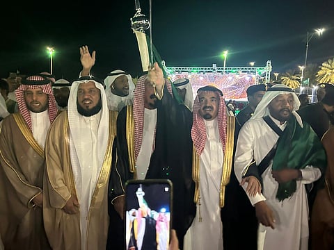 احتفالات أهالي السليمي باليوم الوطني 92