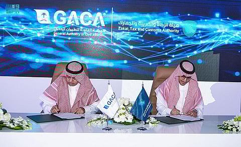 جانب من مراسم توقيع اتفاقيات التفاهم