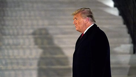 الرئيس الأمريكي السابق دونالد ترامب