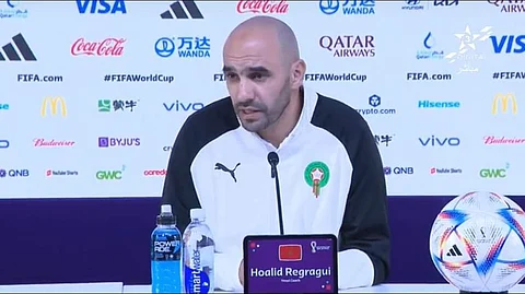 مدرب منتخب المغرب وليد الركراكي