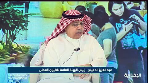 رئيس الهيئة العامة للطيران المدني عبدالعزيز الدعيلج