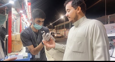 مستشفى الخرمة العام ينظم حملة عن "مرض السكري" في الأسواق العامة