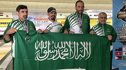 الأمير محمد بن سلطان وياسر أبوالريش يحققان فضية بطولة آسيا للبولينج