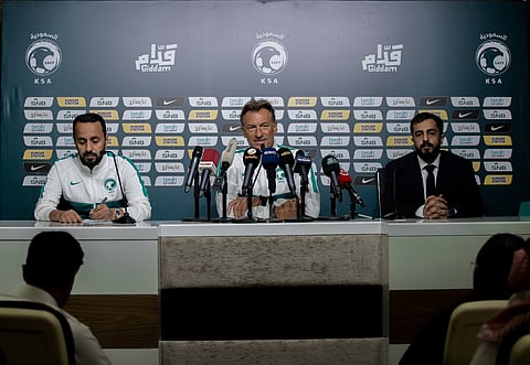 "رينارد": واجبنا كلاعبين وأجهزة فنية وإدارية أن نجعل الجميع فخورًا بالمنتخب