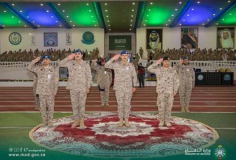 تخريج الدورة 136 من طلبة معهد الدراسات الفنية للقوات الجوية بالظهران