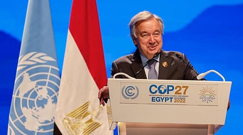 الأمين العام للأمم المتحدة أنطونيو جوتيريس