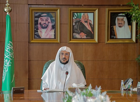 وزير الشؤون الإسلامية والدعوة والإرشاد عبداللطيف بن عبدالعزيز آل الشيخ