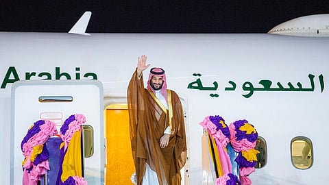 من شرم الشيخ إلى الدوحة.. 40 صورة تضعك في قلب جولة ولي العهد المكوكية