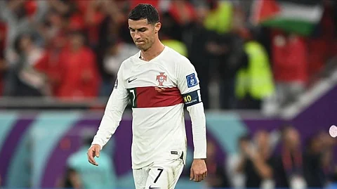 كريستيانو رونالدو لاعب منتخب البرتغال